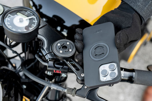 ¡Solo buenas vibras en la motocicleta!
