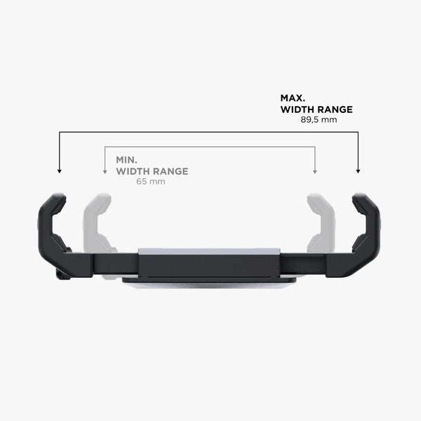 Versatile clamp for most smartphones