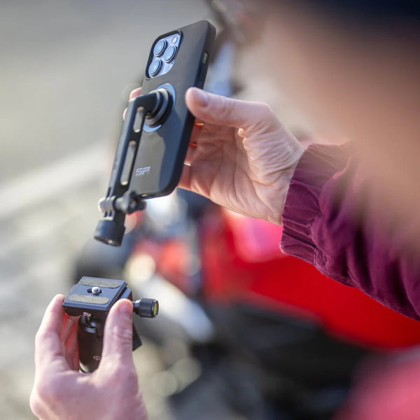 Compatible con soportes 1/4"-20 y GoPro®