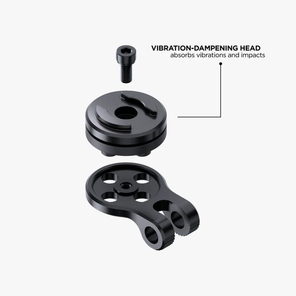 Cabeza de soporte con amortiguación de vibraciones