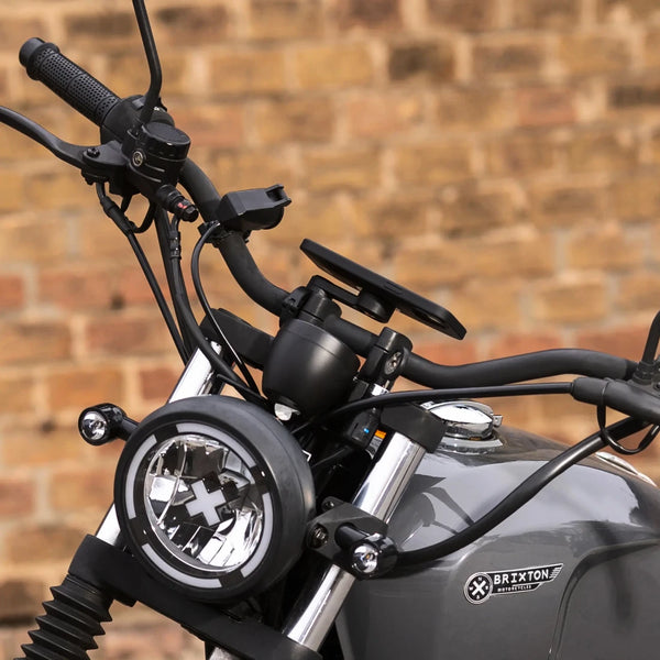 Soporte de manillar fiable para motocicleta
