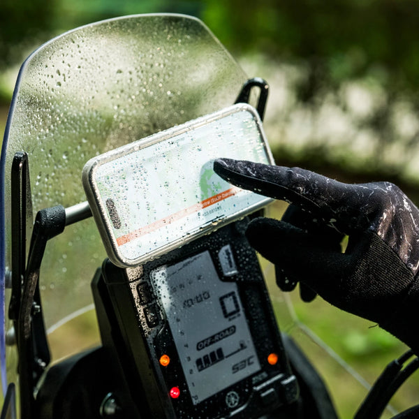 Optimal operability of the touchscreen